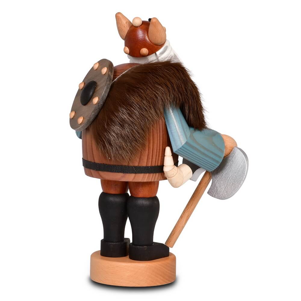 Smoking Figure Viking, 7.1 inch (18 cm) by KWO, Made in Germany_1