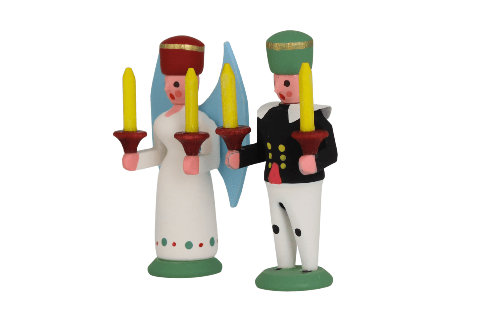 Miniature angel and miner, 2 inch from SEIFFEN.COM_3