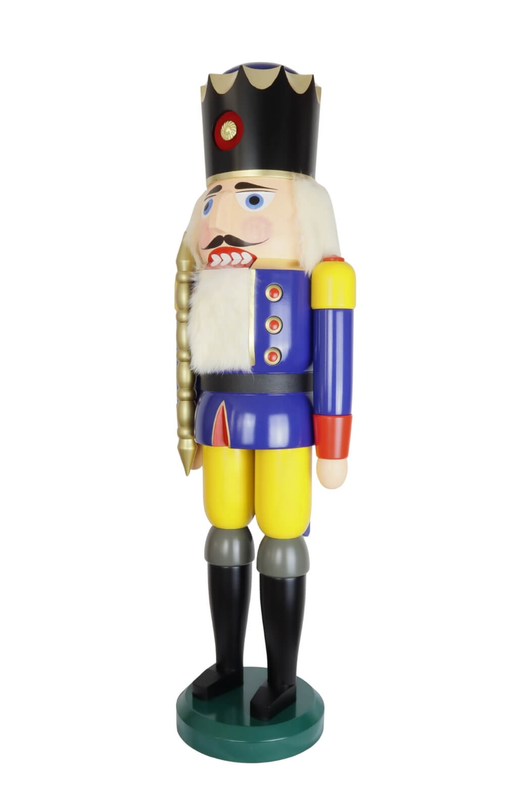 Nutcracker King, 100 cm by Seiffener Volkskunst eG_2
