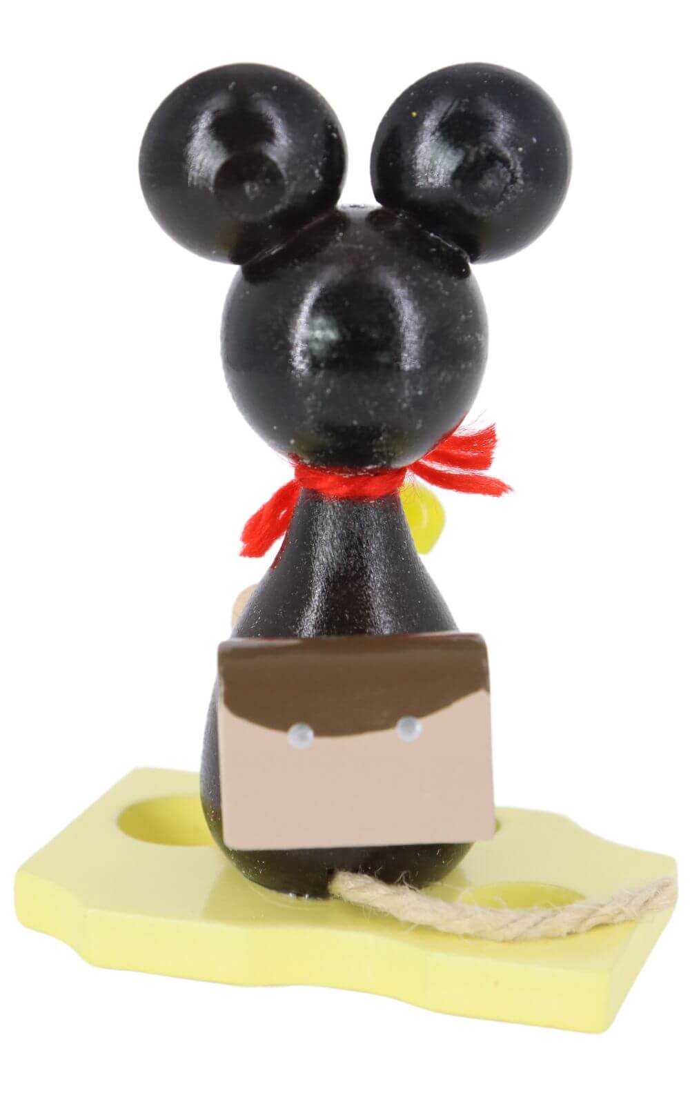 Miniature mouse child with sugar cone, 7 cm, colored by Ralf Zenker_3