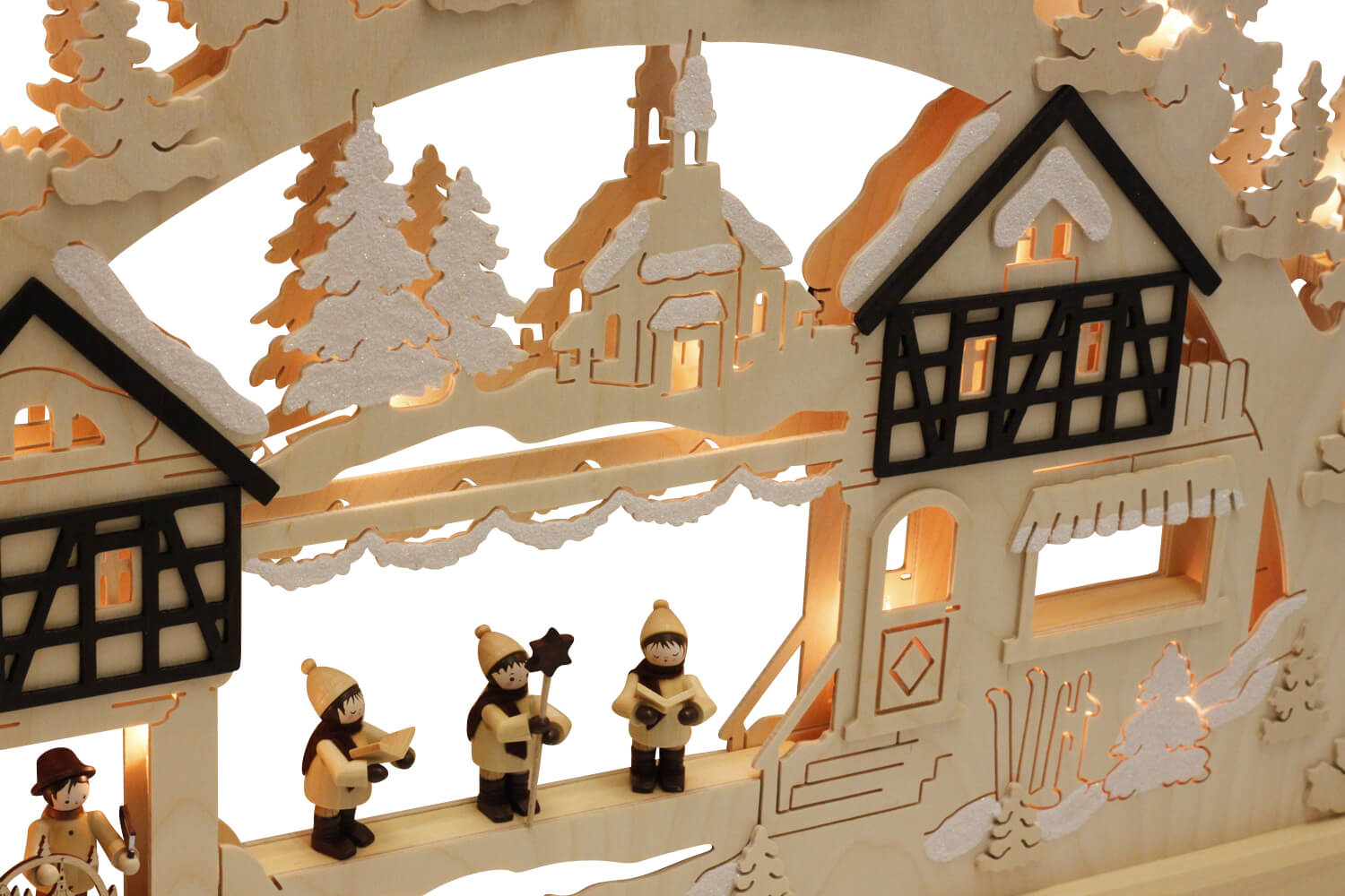 Candle arch Seiffen Christmas, 62 cm by Romy Thiel_Picture3