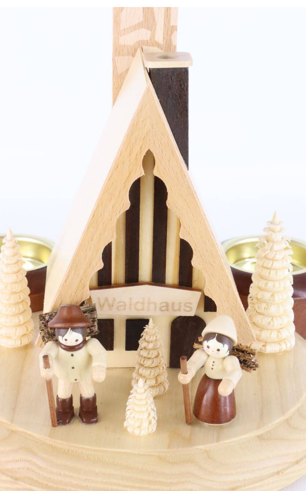 Christmas pyramid and smoking pyramid forest house by Legler_3