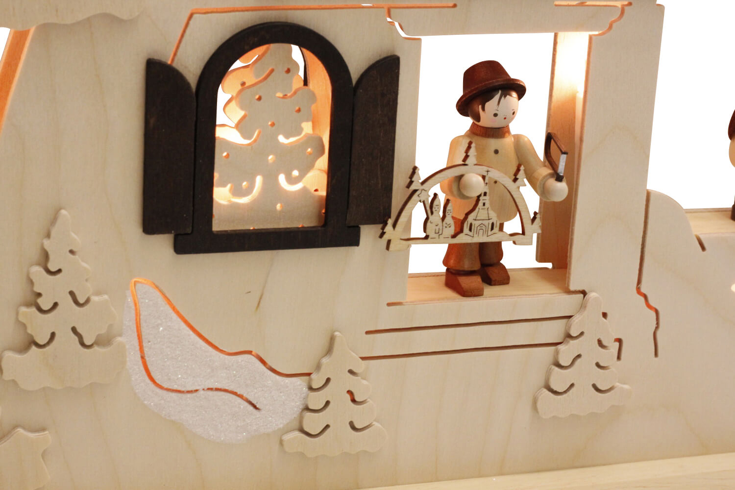 Candle arch Seiffen Christmas, 62 cm by Romy Thiel_Picture4