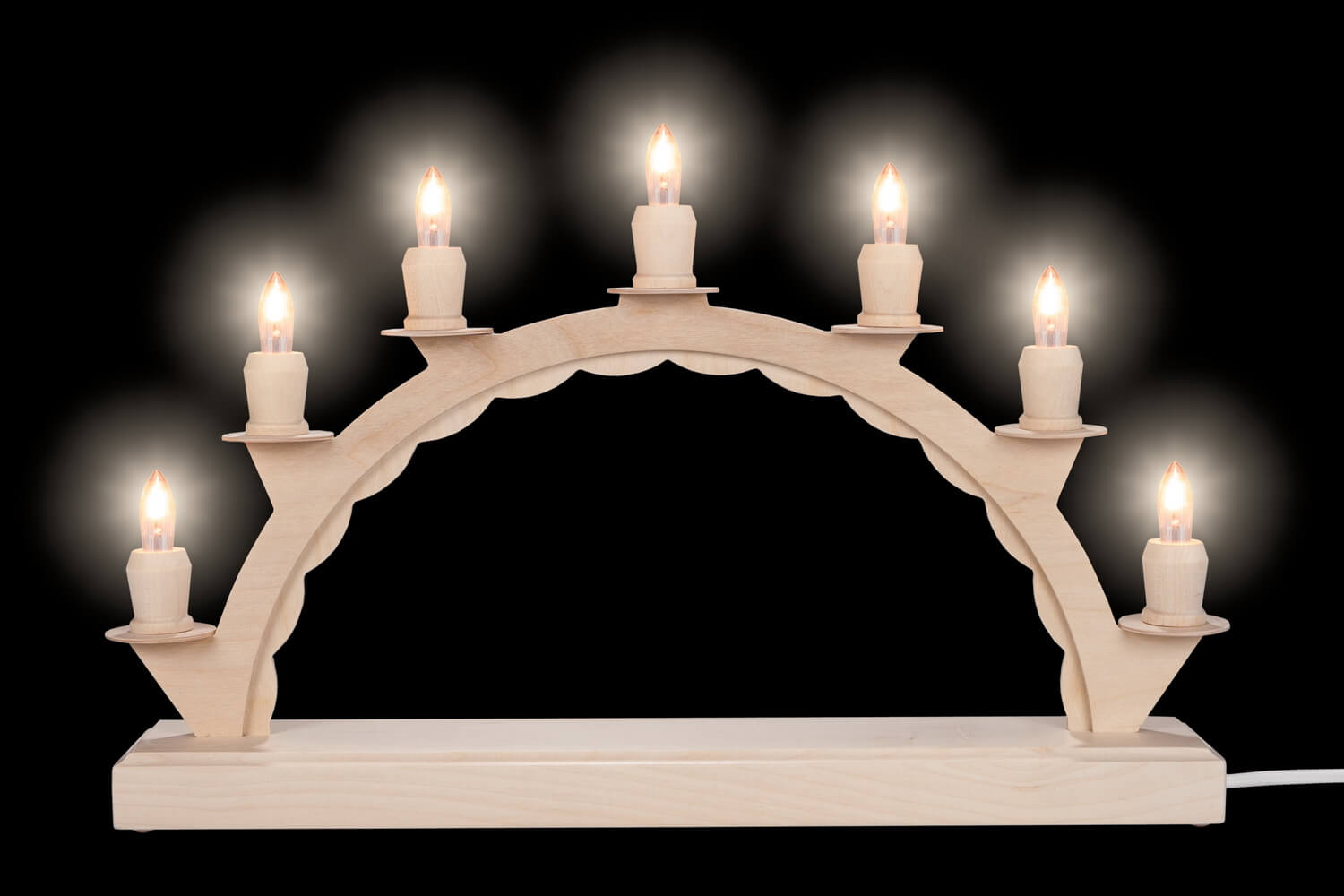 Candle arch small empty arch, electrically illuminated by SEIFFEN.COM_1