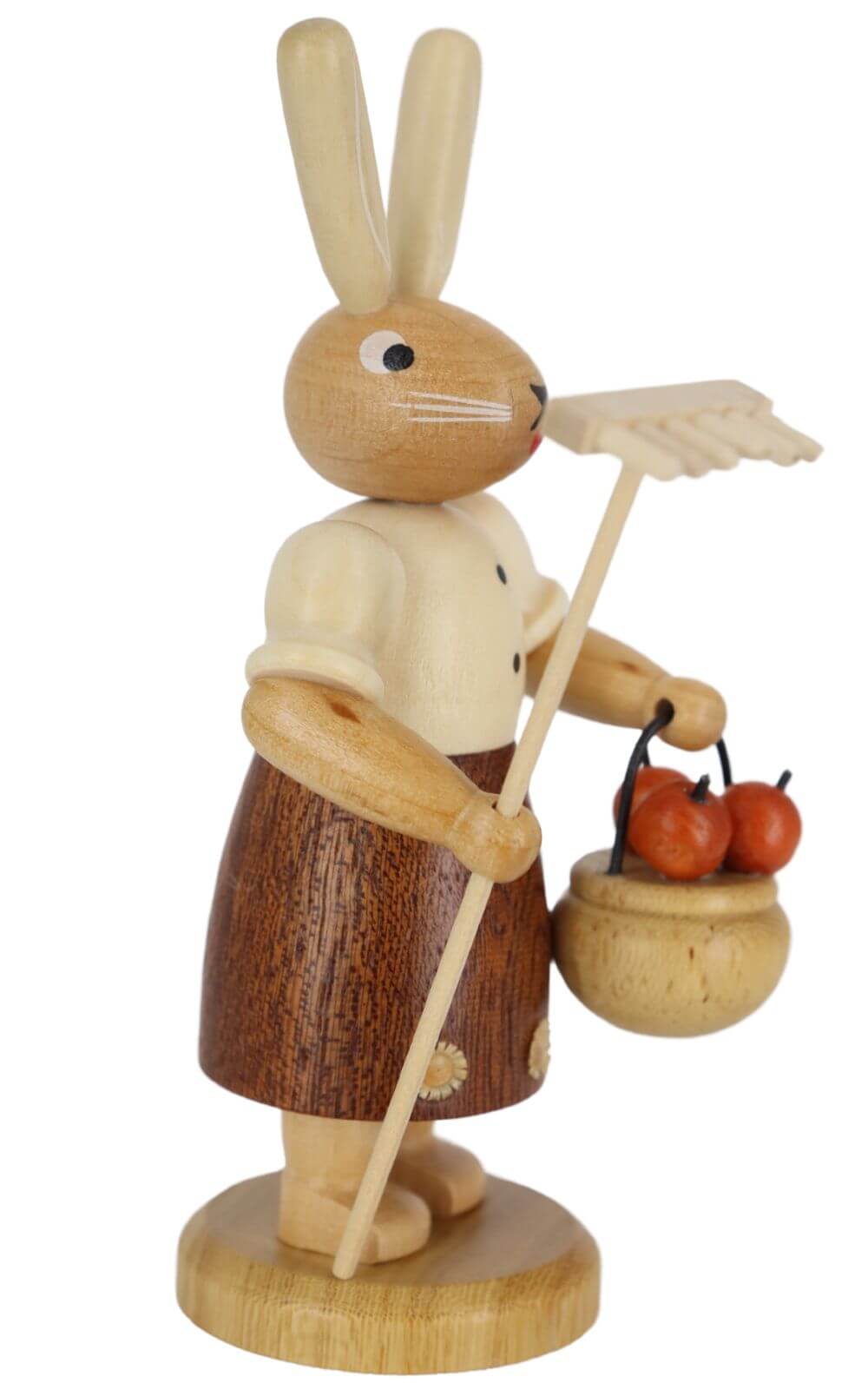 Hare gardener, 11 cm, natural by Müller Kleinkunst_3