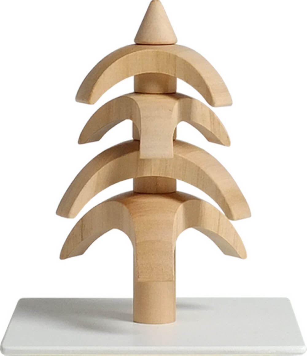 Twist tree, cherry tree, 8 cm from Seiffener Volkskunst eG