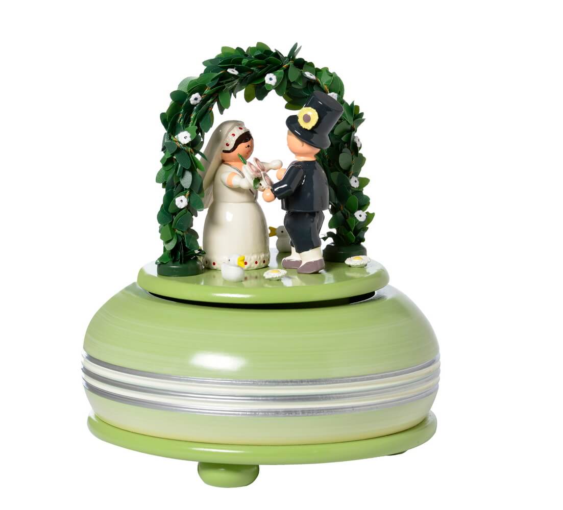 Musical clock & music box wedding party from KWO