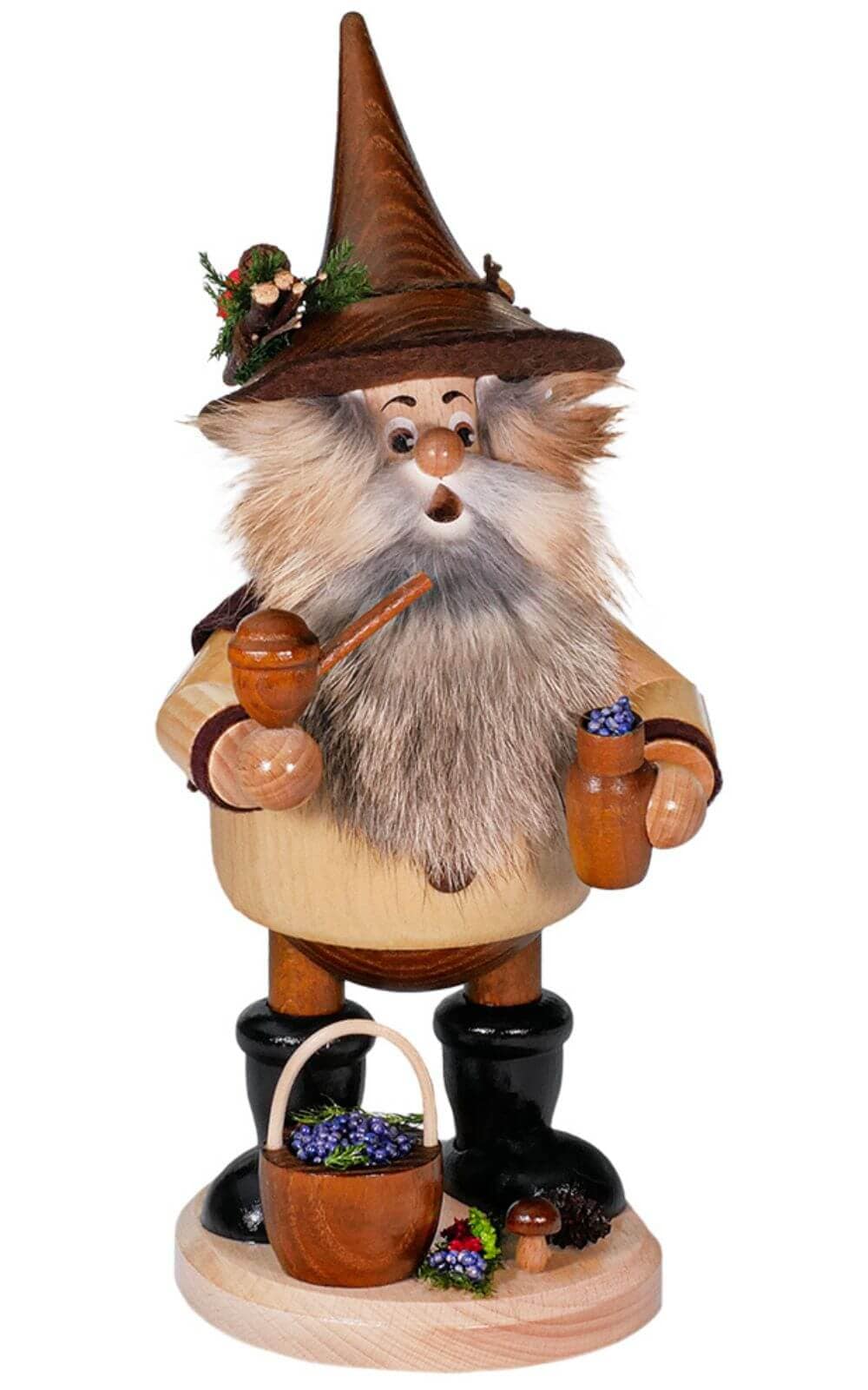 Smoking gnome blueberry picker, natural by DWU