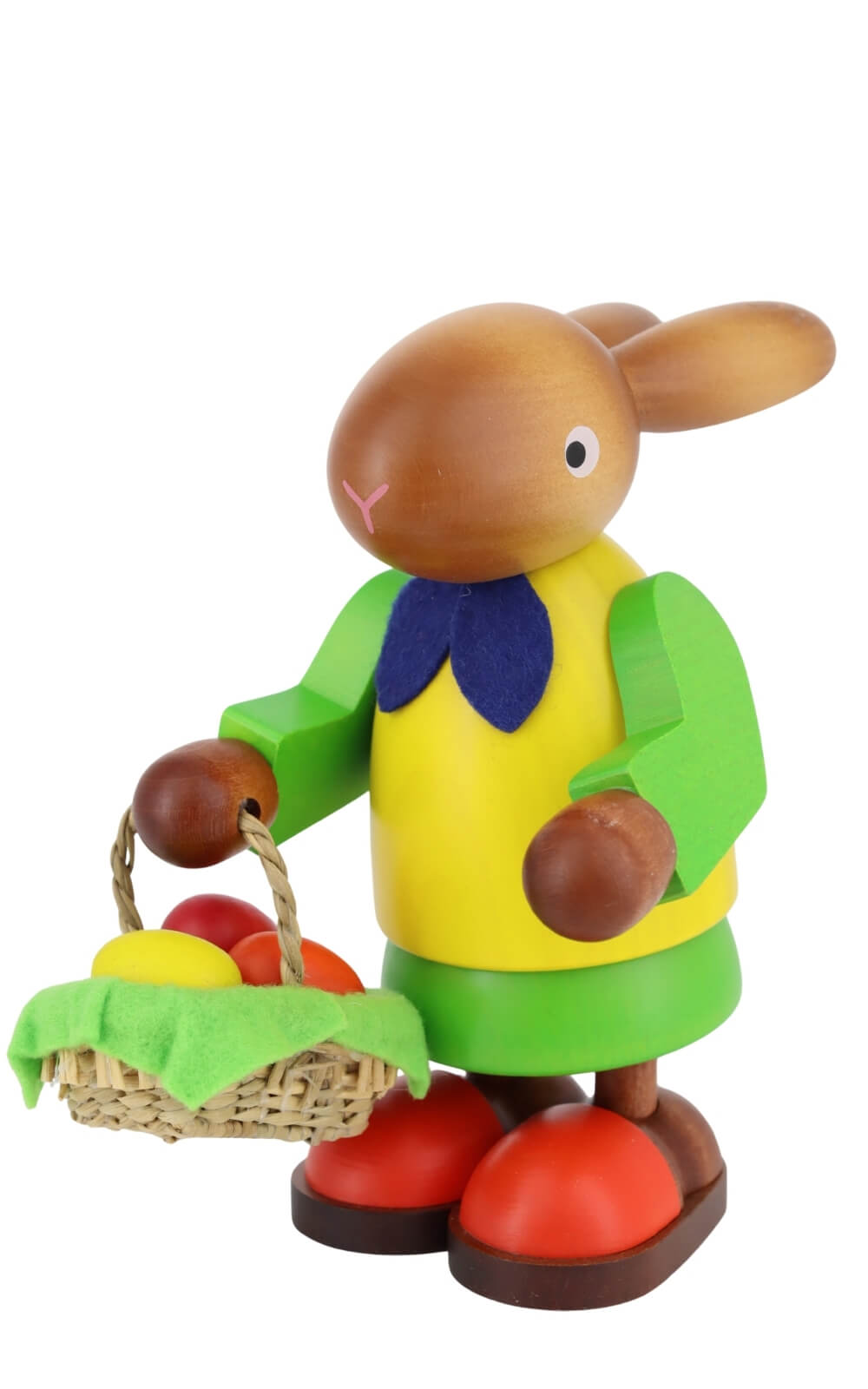 Easter Bunny - Female rabbit with egg basket, 17 cm by Christian Ulbricht_2