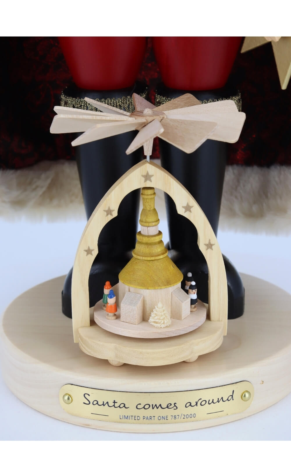 Nutcracker SANTA COMES AROUND – Part 1, 17.7 in / 45 cm by Steinbach_8