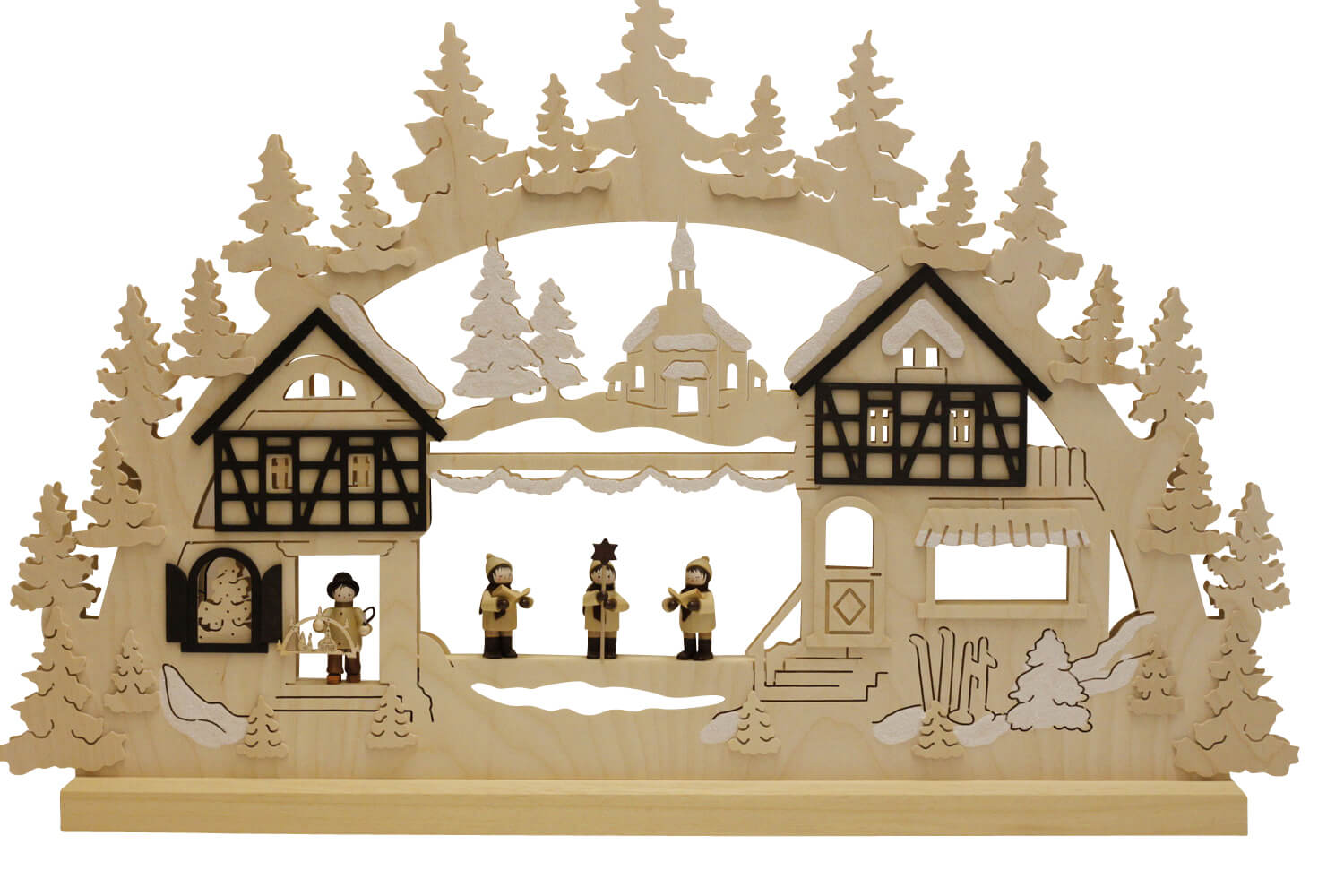 Candle arch Seiffen Christmas, 62 cm by Romy Thiel_Picture2