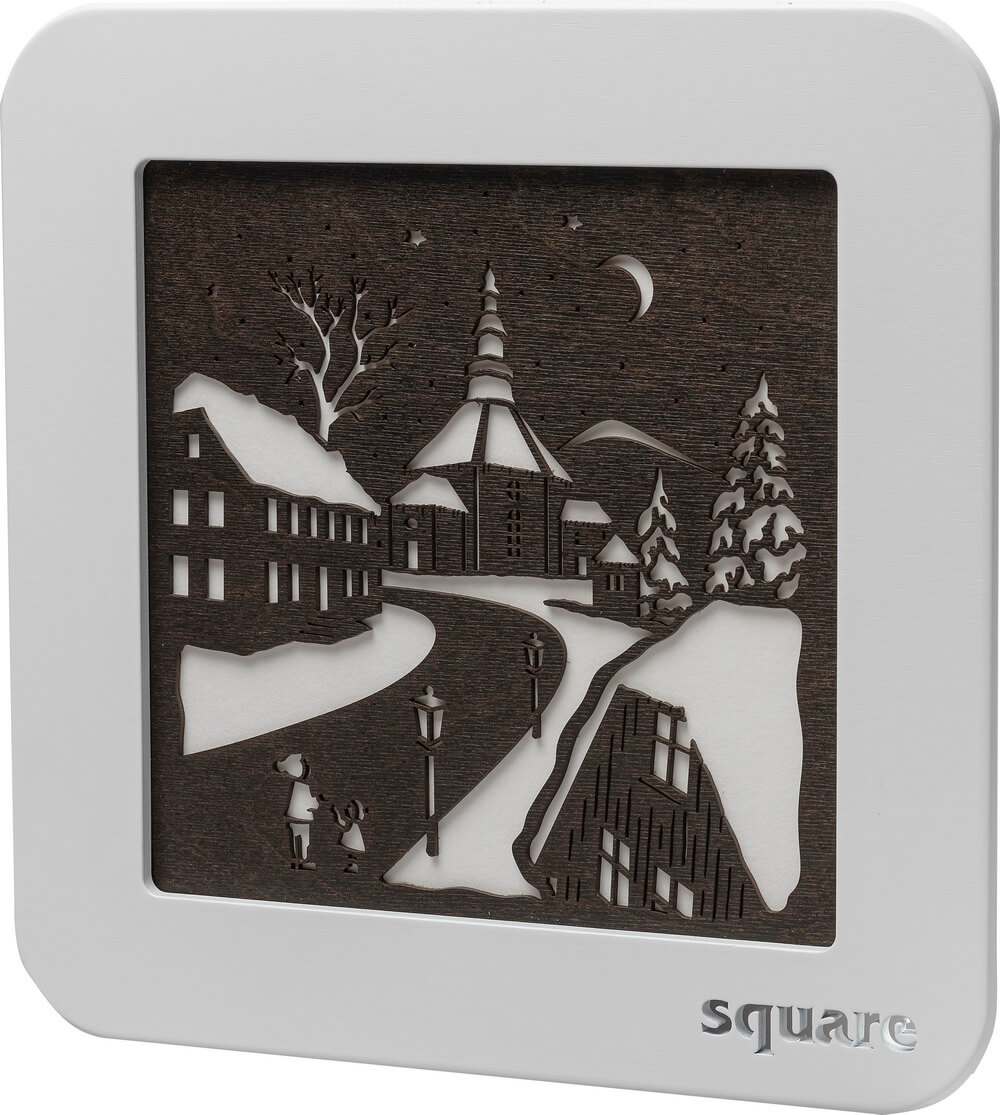 LED statue Square Seiffen, 29 cm by Weigla_Bild2