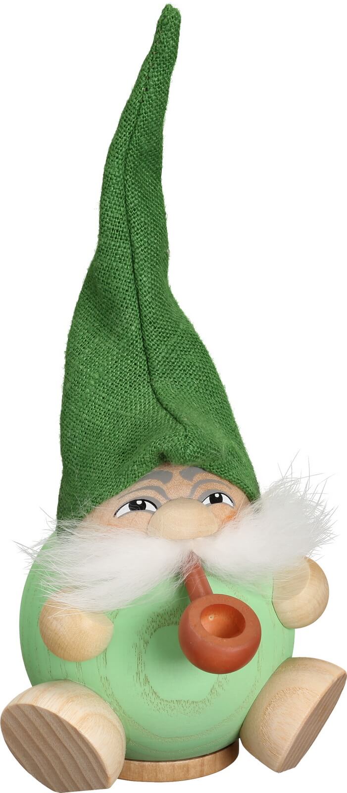 Smoking man scented dwarf mint, 19 cm by Seiffener Volkskunst eG