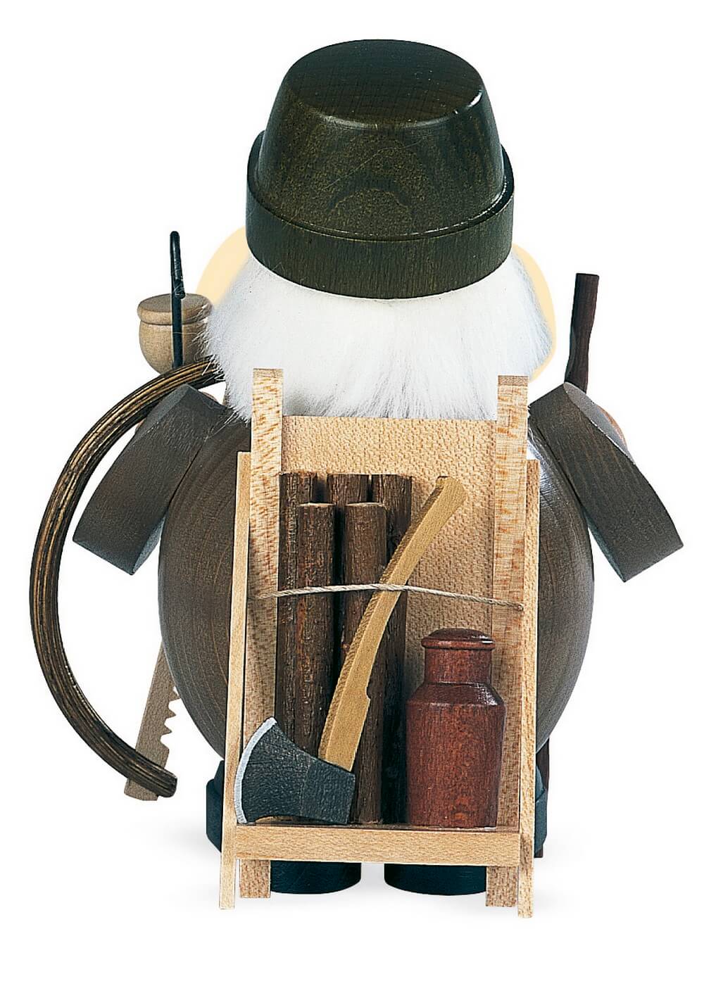 Smoking man lumberjack by Müller Kleinkunst picture 2