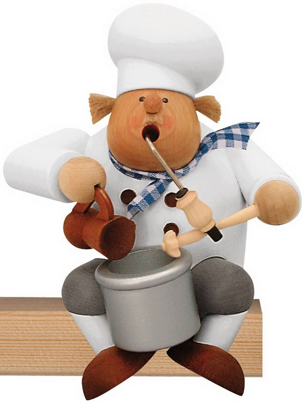 Smoking man edge stool cook, 15 cm by KWO