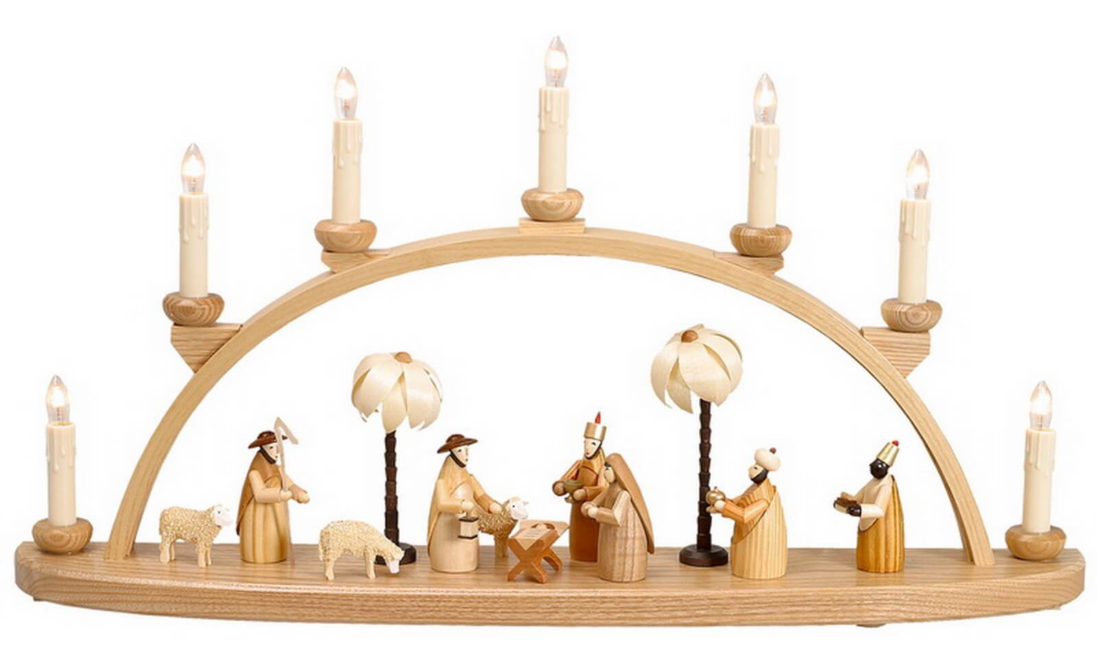 Candle arch Holy Story, 60 cm by Theo Lorenz