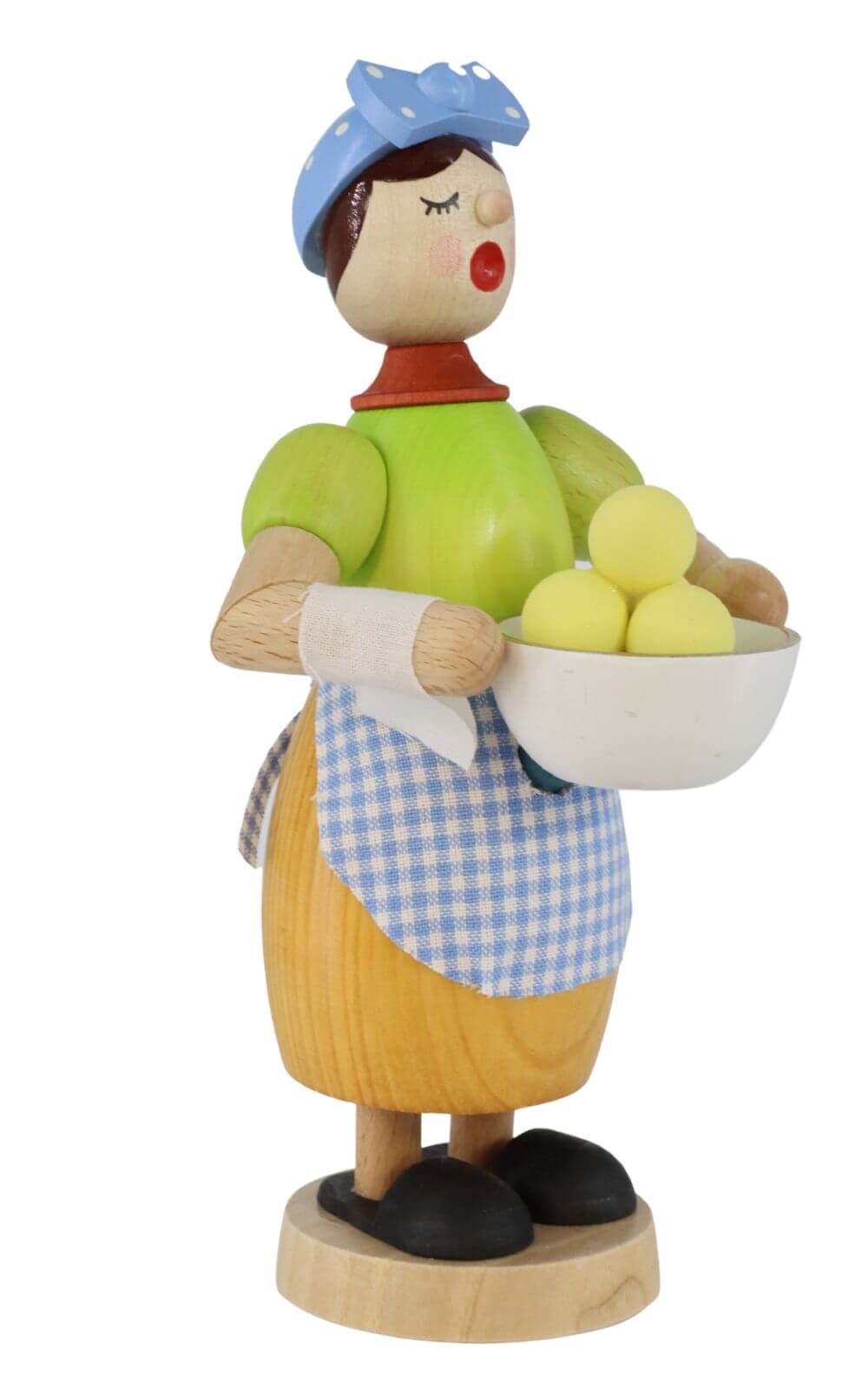 Smoking man dumpling woman, 17 cm by Richard Glässer_picture1