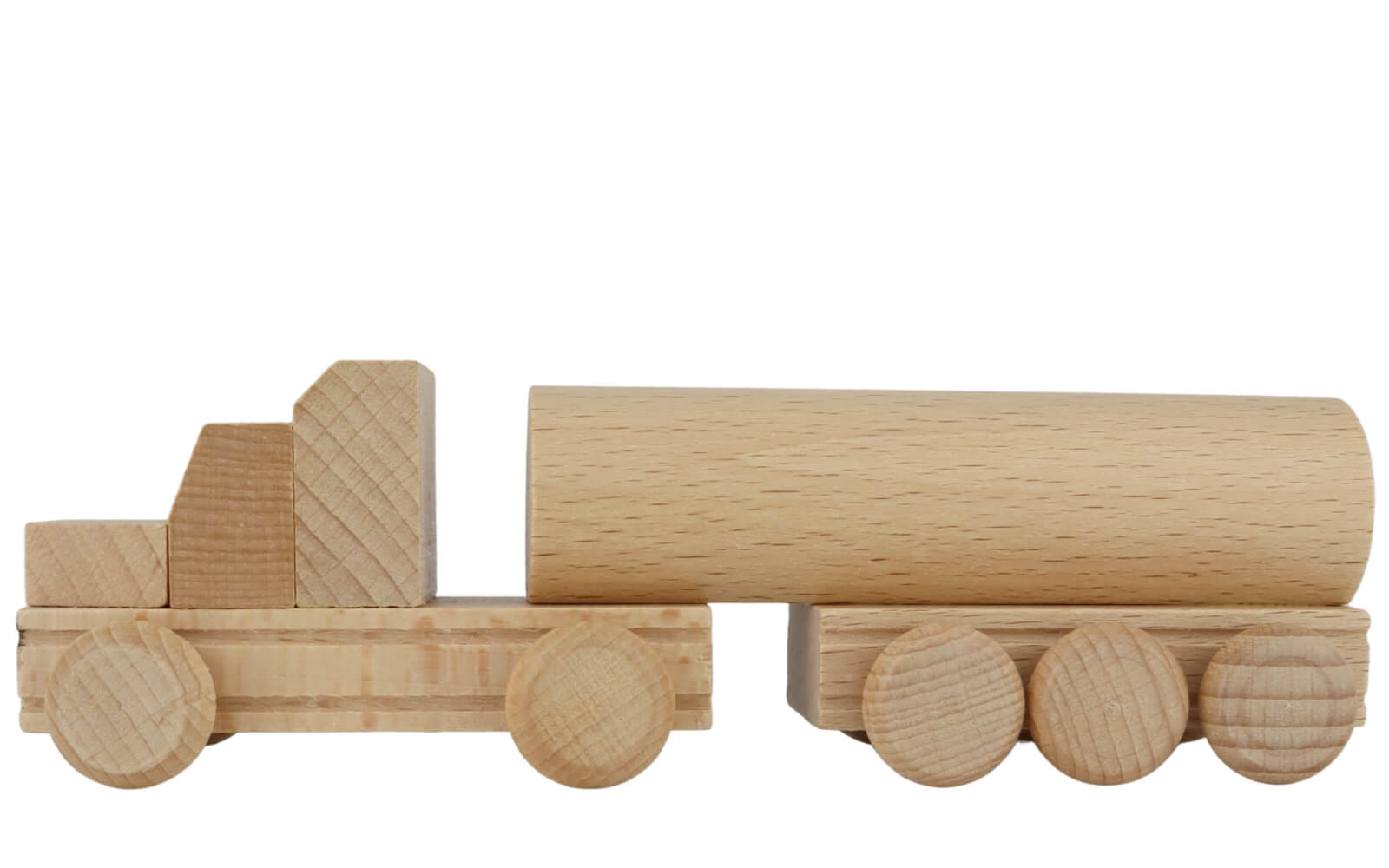 Wooden car US Truck Tanker, natural by Ebert GmbH_2