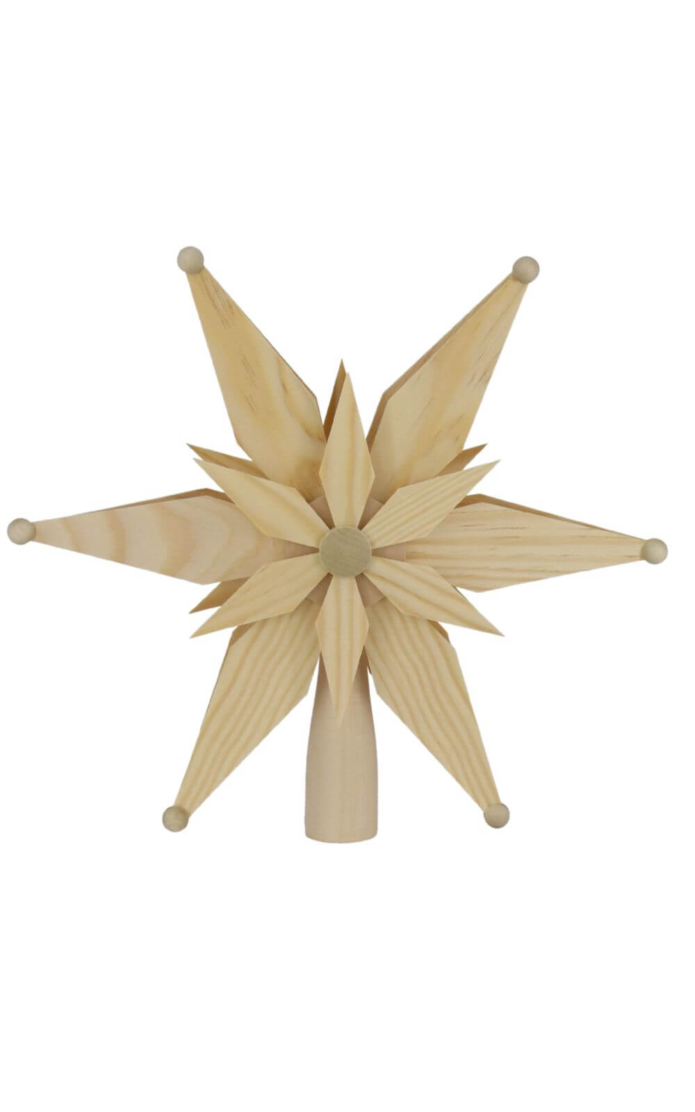 Christmas tree topper star, electrically illuminated by Martina Rudolph_1