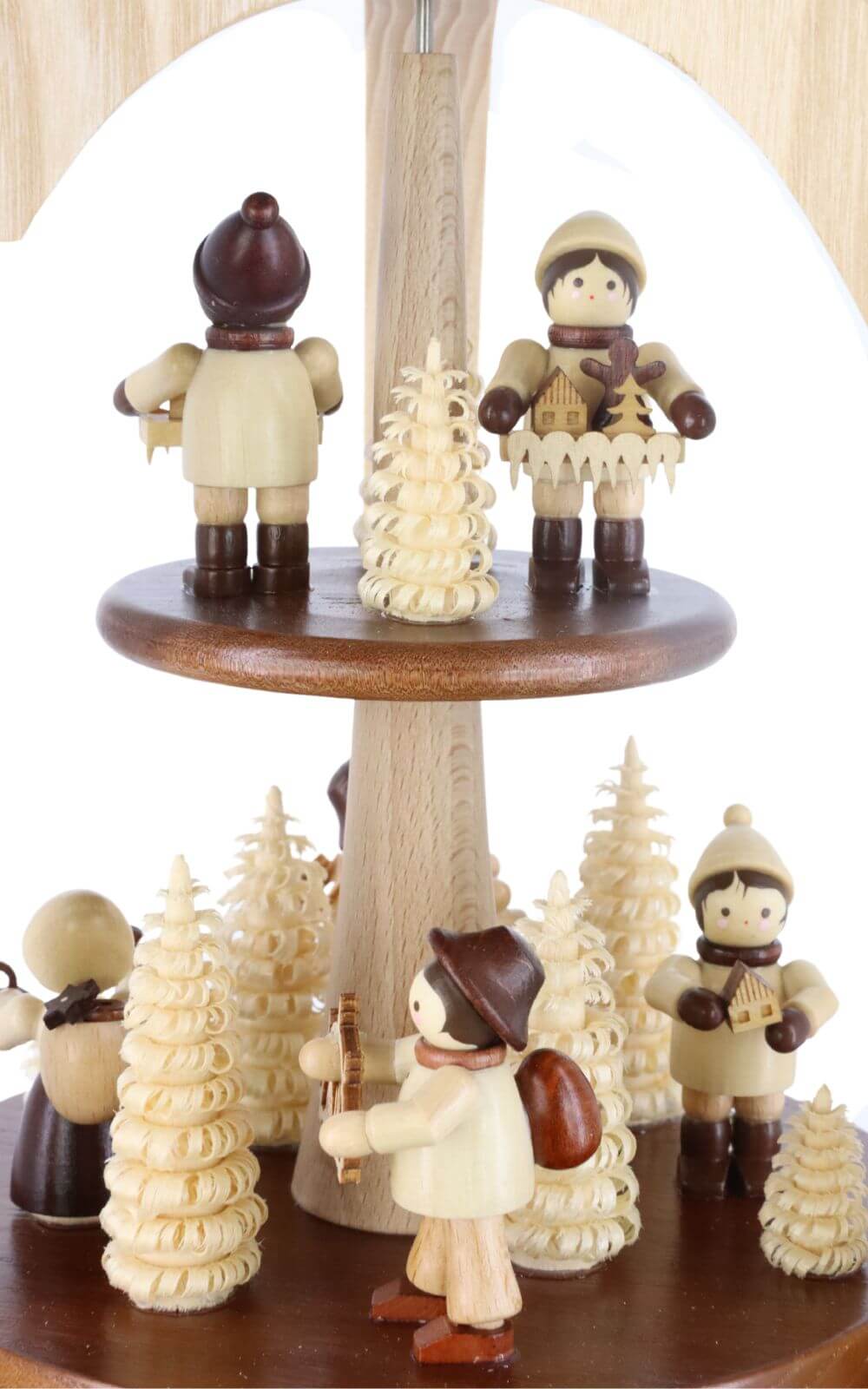 Christmas pyramid merchant double tier by Legler_3