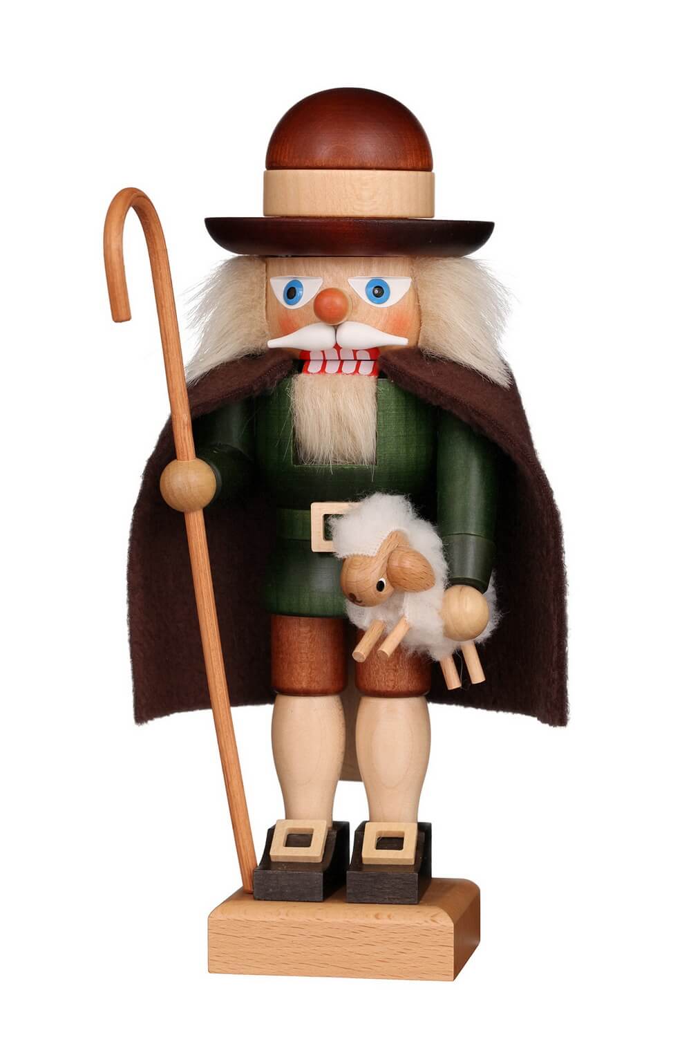 Nutcracker shepherd, 26 cm, colored by Christian Ulbricht