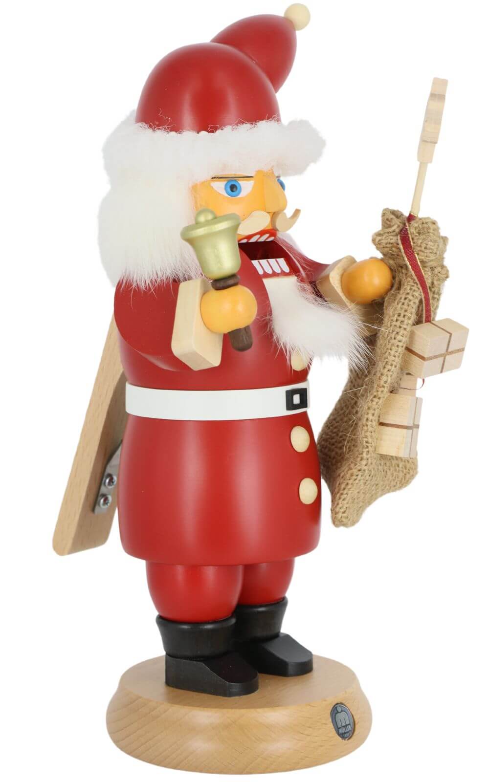 Smokecracker® Santa Claus with bell by Müller Kleinkunst_2