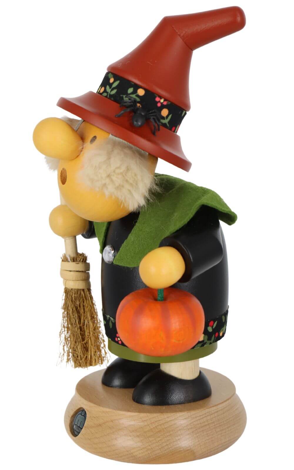 Smoking man Müllerchen® Halloween witch, 16 cm by Müller Kleinkunst_2