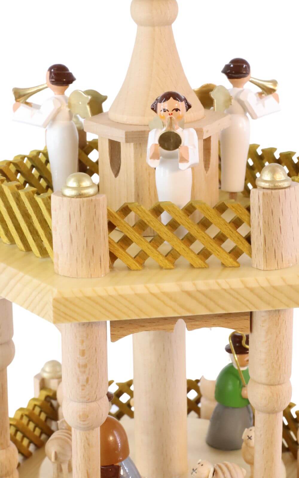 Christmas pyramid Holy Story, 3 – storey, 40 cm by Richard Glässer_pic4