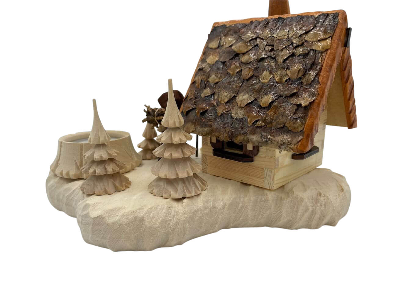 Landscape with smokehouse and wooden woman by Romy Thiel by A.Lahl_3