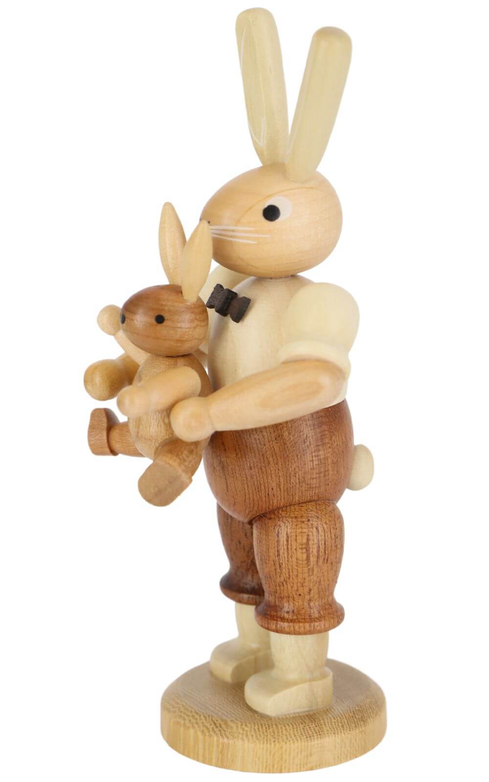 Easter bunny father with child, nature by Müller Kleinkunst_2