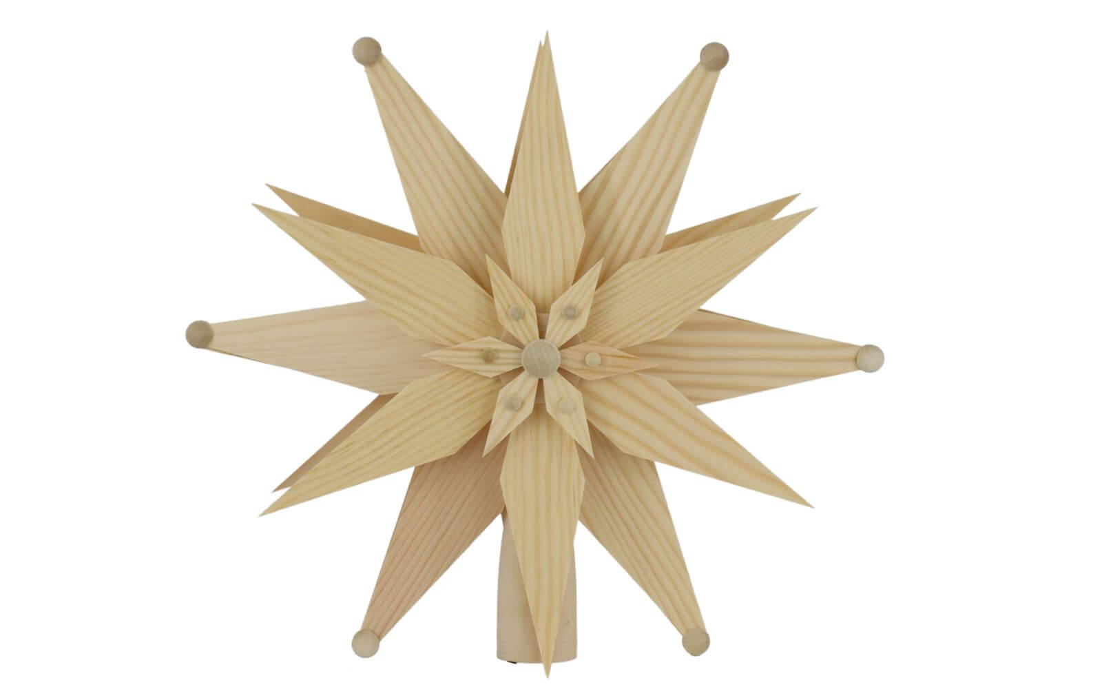 Christmas tree topper star, electrically illuminated by Martina Rudolph_1