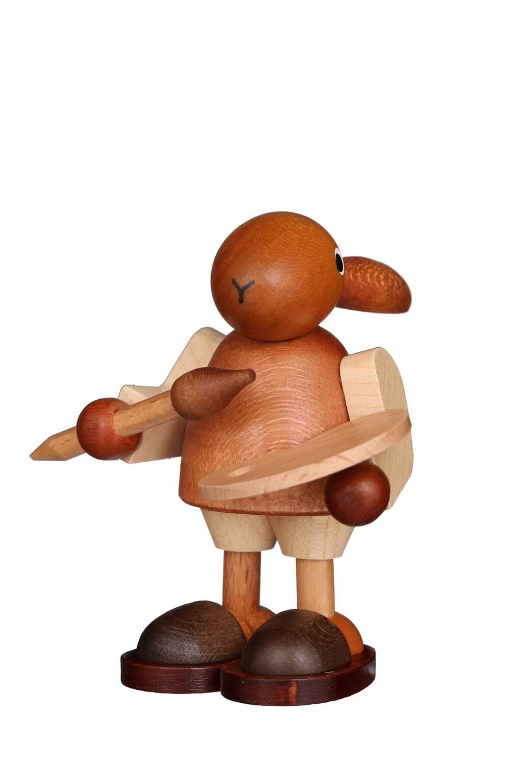 Easter bunny with color palette natural, 7 cm by Christian Ulbricht