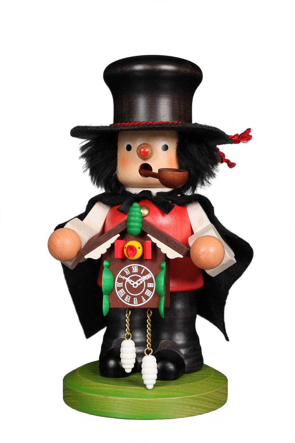 Smoking man Black Forest, 19 cm by Christian Ulbricht