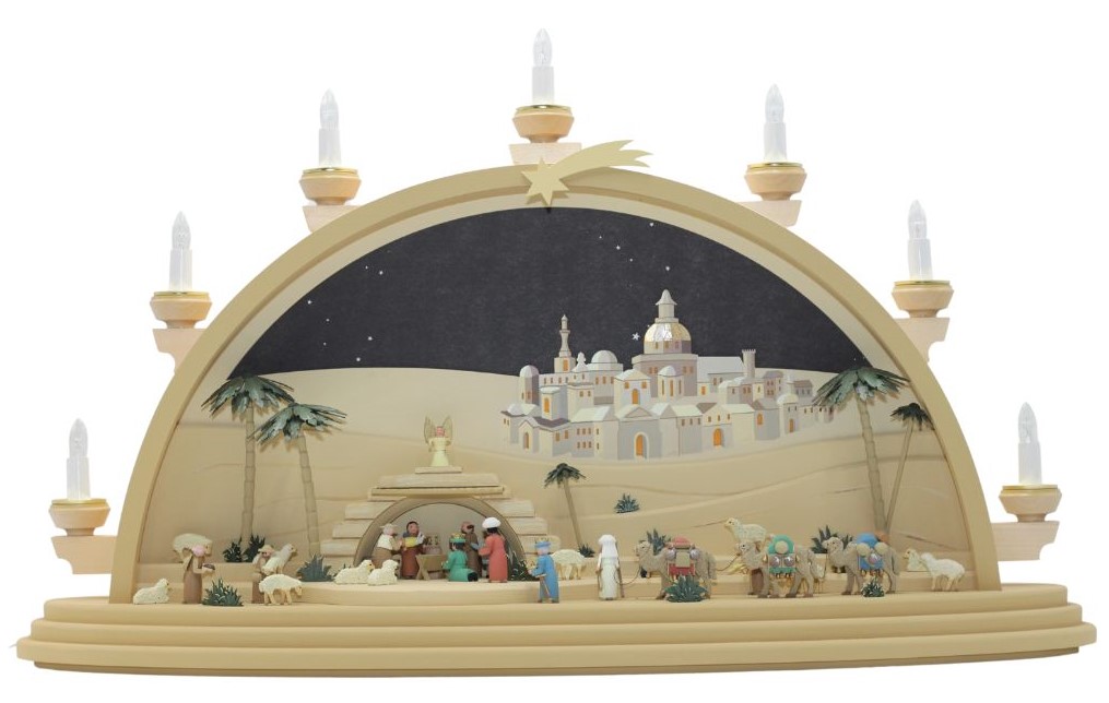 Candle Arch Birth of Christ by Klaus Kolbe_pic1