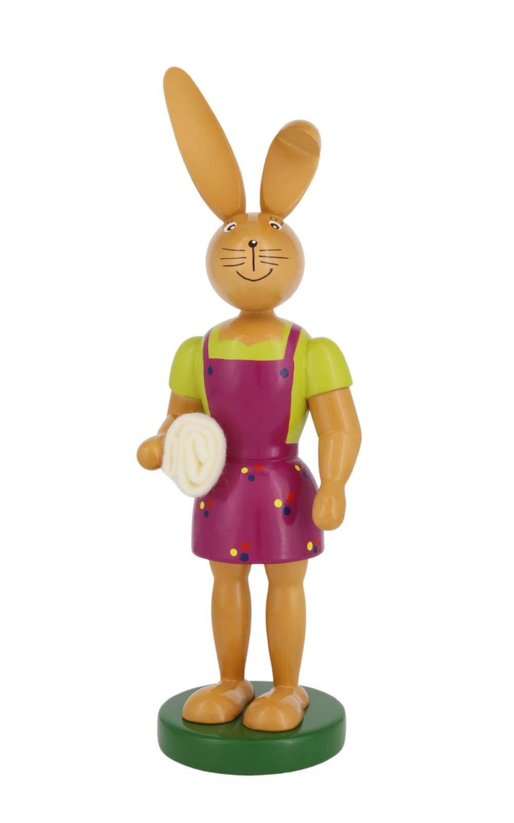 Easter bunny - bunny with picnic blanket, 25 cm by Holzkunst Gahlenz_1