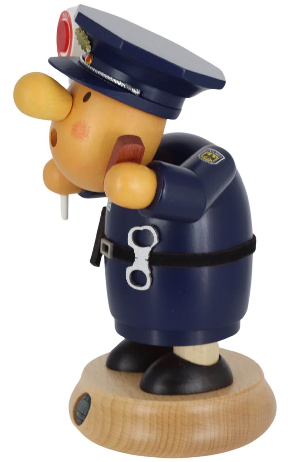 Smoking man Müllerchen® policeman, 16 cm by Müller Kleinkunst_3