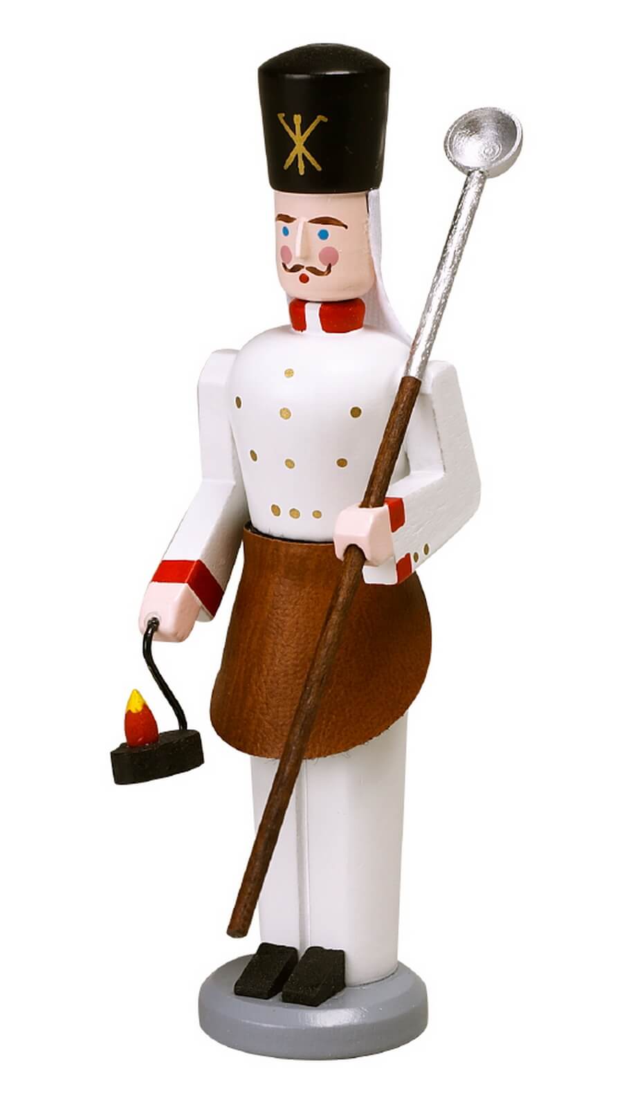 Miner ironworker, 13 cm by Volkskunstwerkstatt Eckert