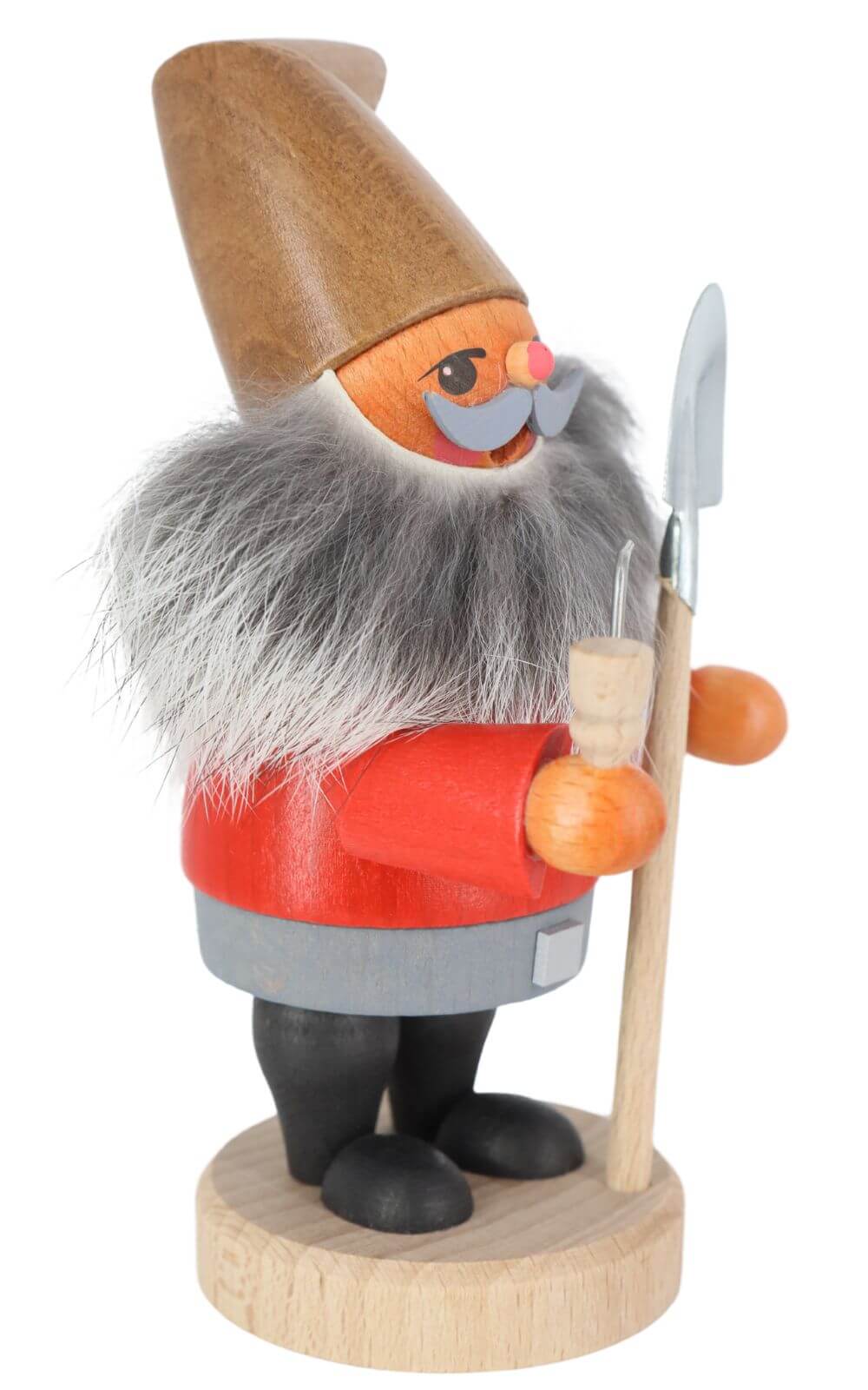 Räuchermännchen Zwerg mit Schaufel von Karl Werner_2