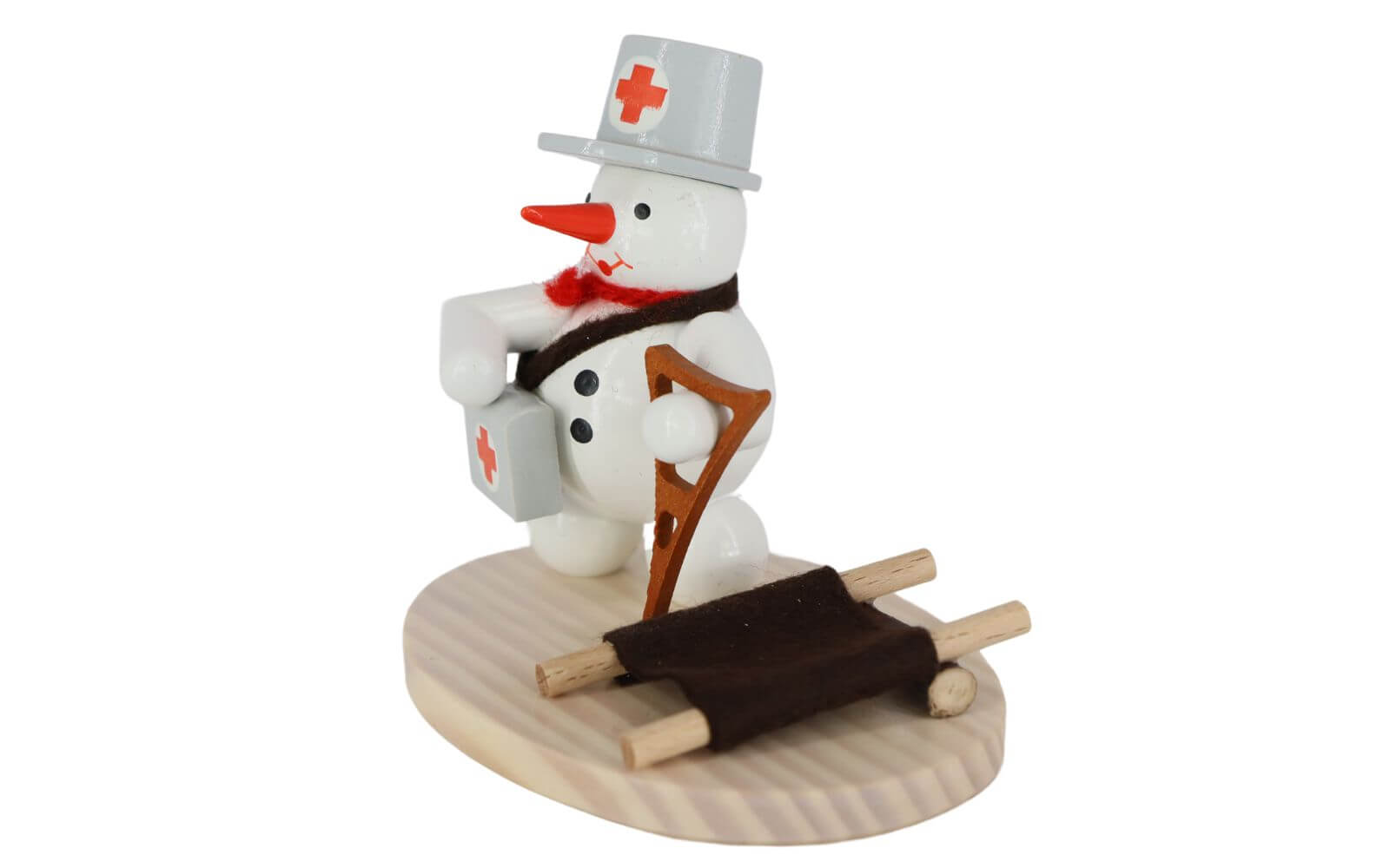 Miniature snowman paramedic, 7 cm by Ralf Zenker_3
