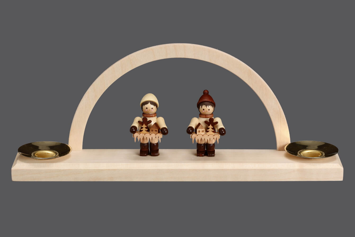Kerzenhalter Minischwibbogen mit Striezelkindern von SEIFFEN.COM_2