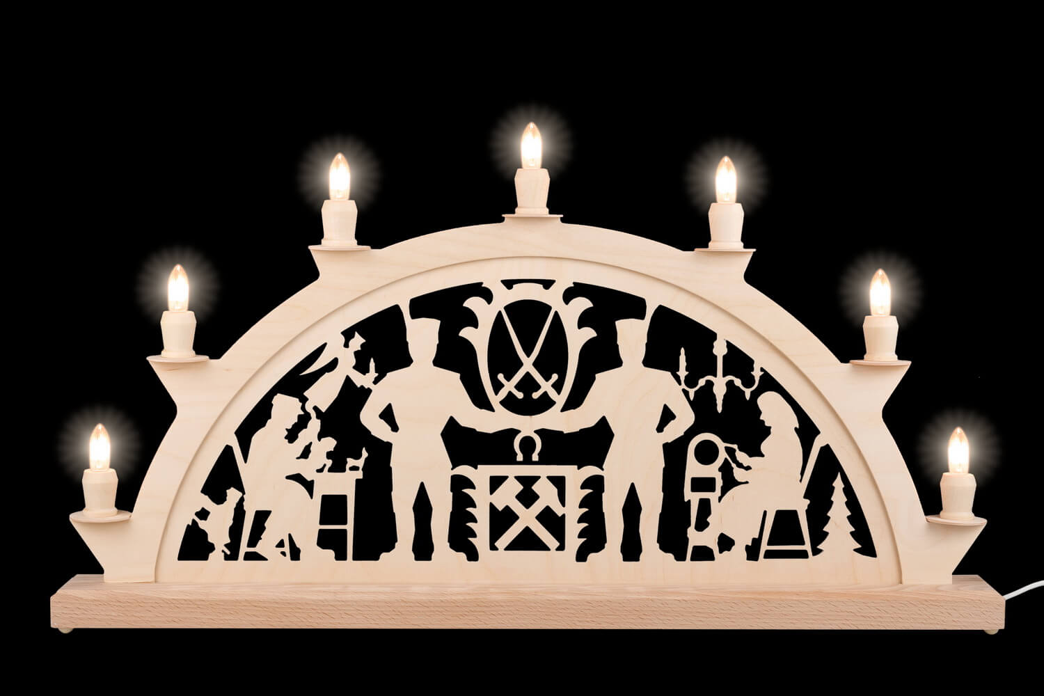 Candle arch Schwarzenberg, 60 cm from SEIFFEN.COM_1