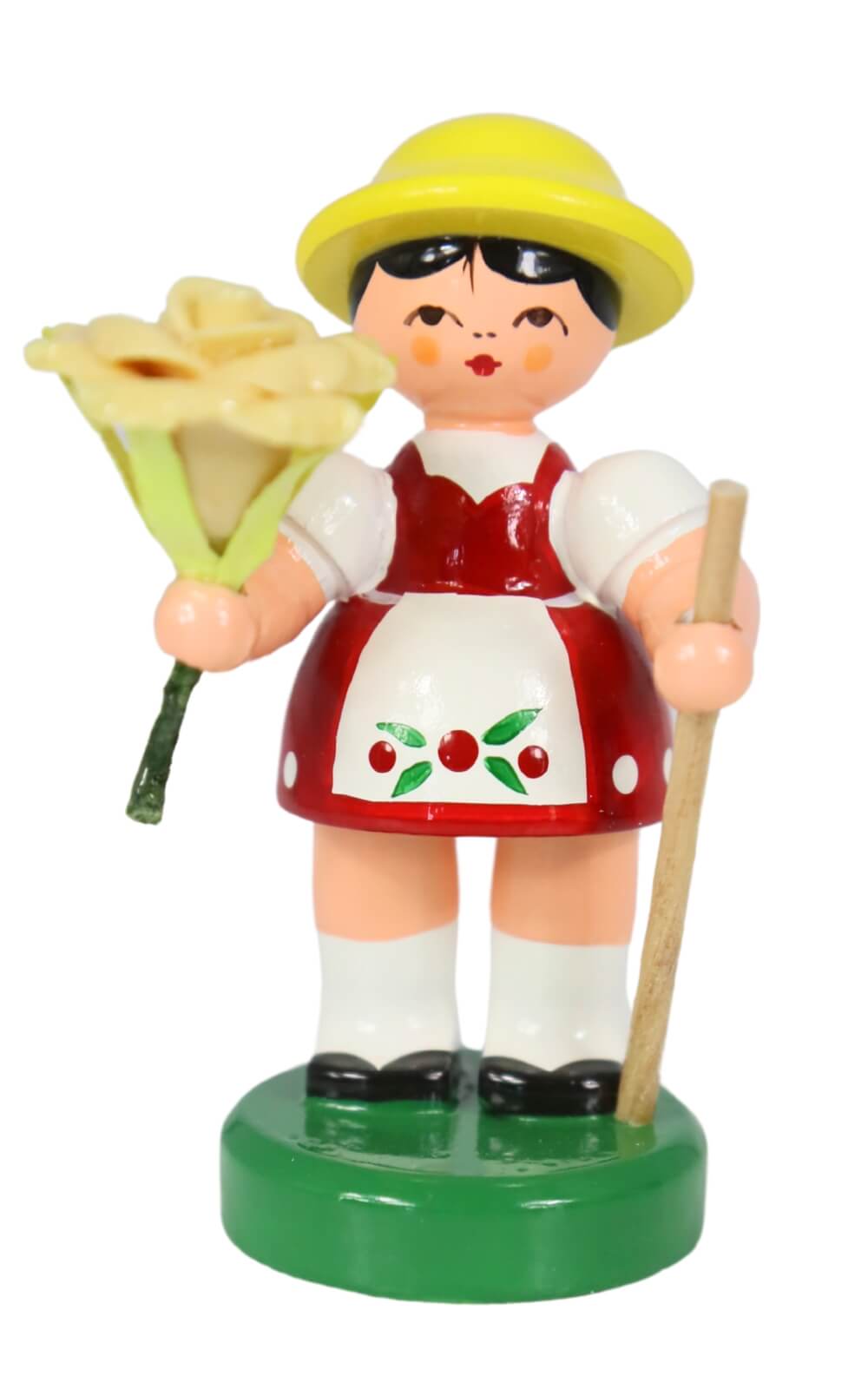 Miniature flower girl, red/yellow by Figurenland Uhlig GmbH_1