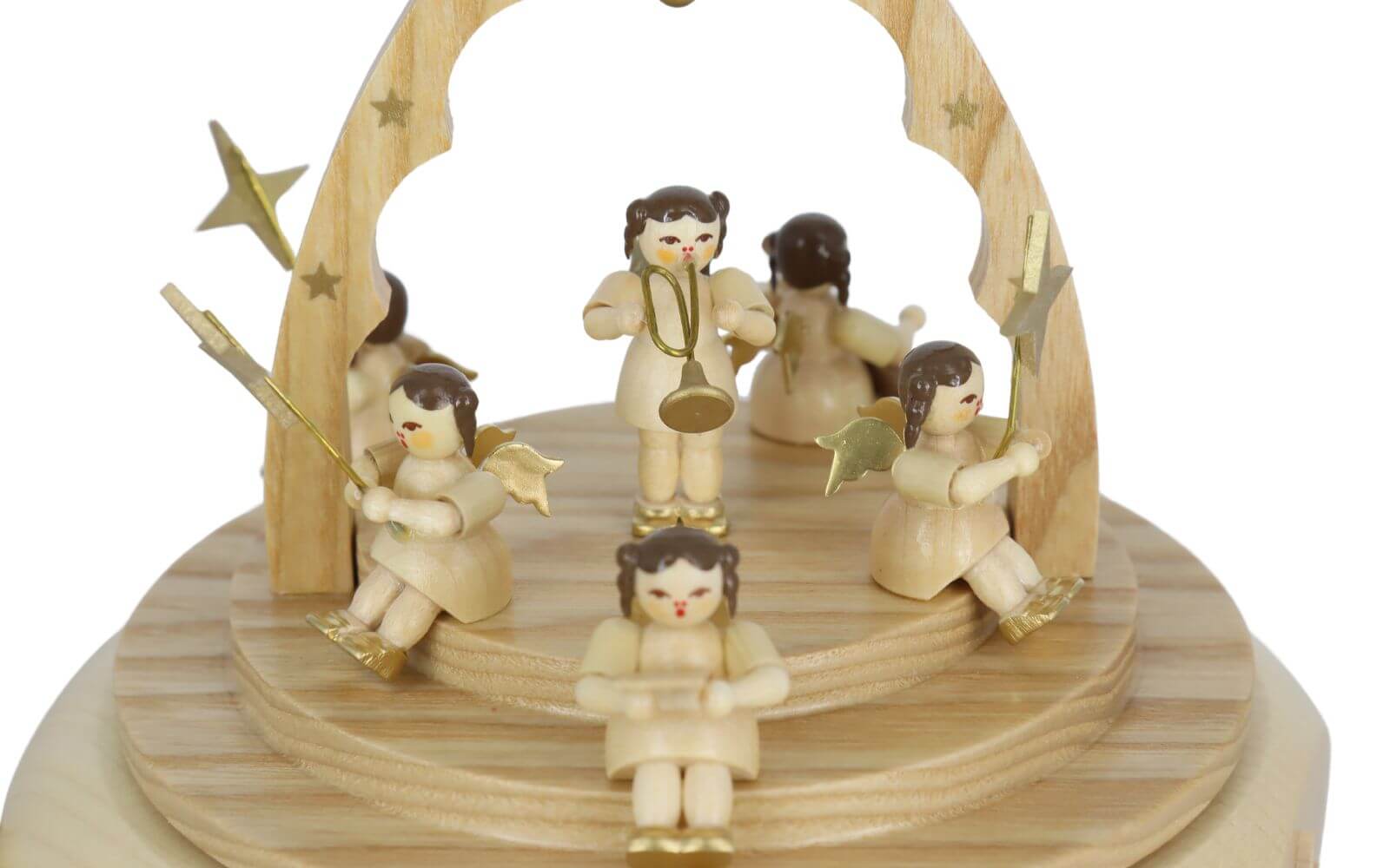 Music box angel concert, natural, 15 cm by Richard Glässer GmbH_2