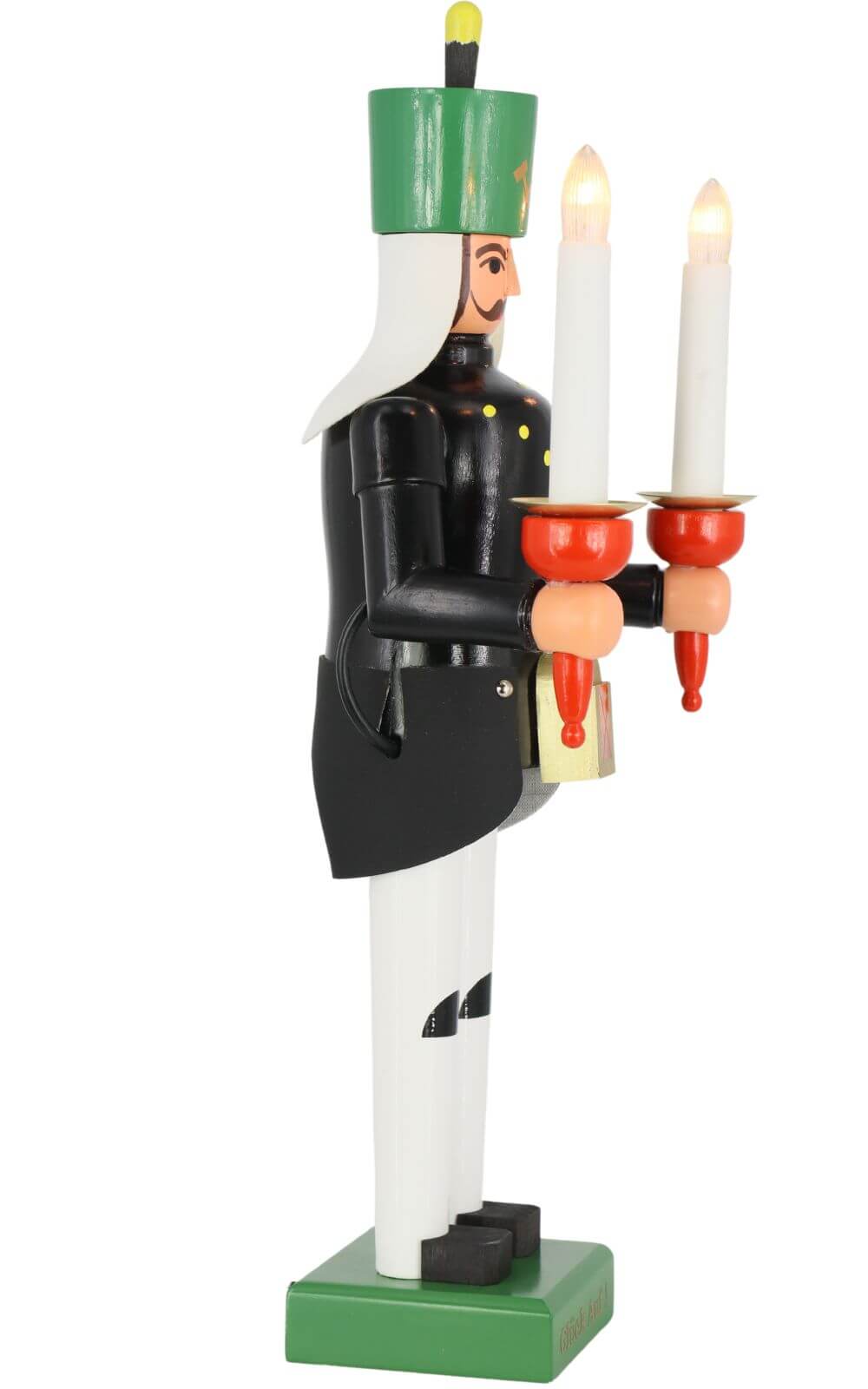 Miner with belly lamp, 38 cm, colored, electrically illuminated by SEIFFEN.COM_4