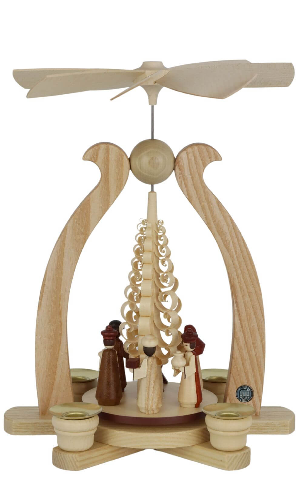 Arched pyramid Nativity, 29 cm by Müller Kleinkunst_2