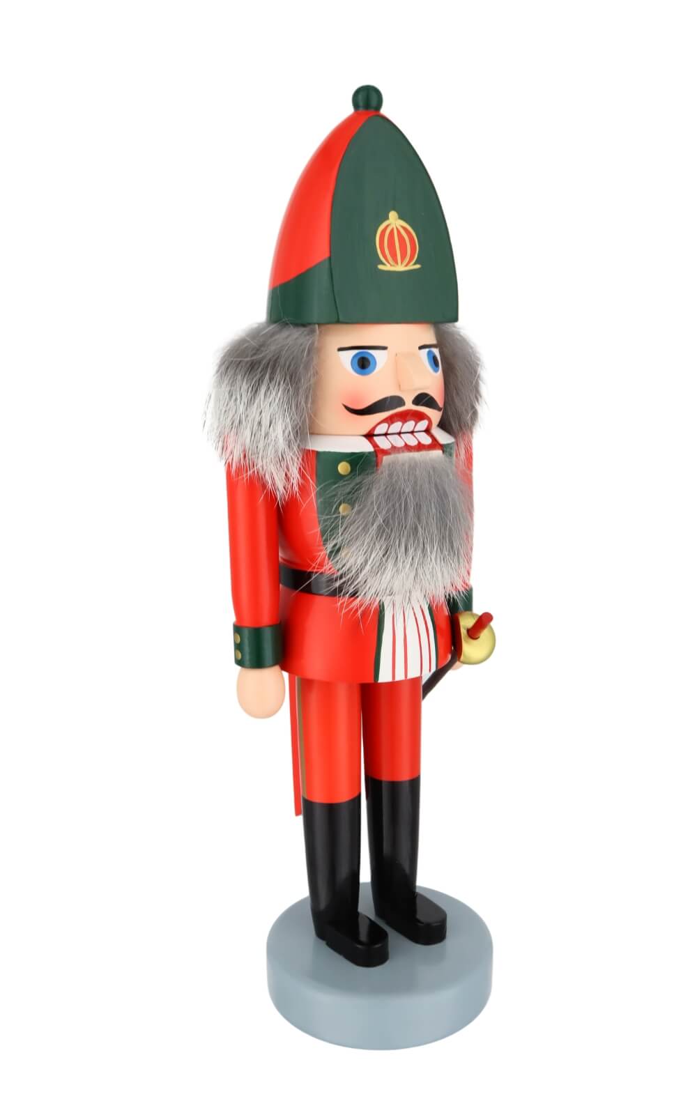 Nutcracker Saxon Officer, 30 cm by Holzkunst Gahlenz