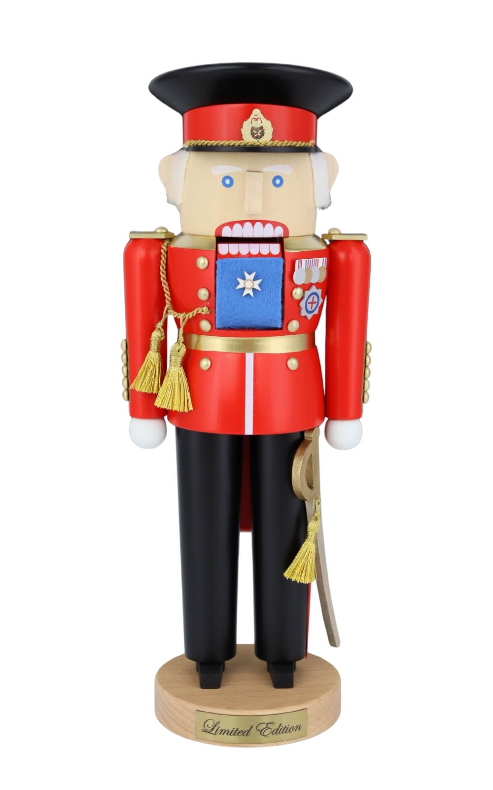 Nutcracker King Charles III, 26 cm by Richard Glässer