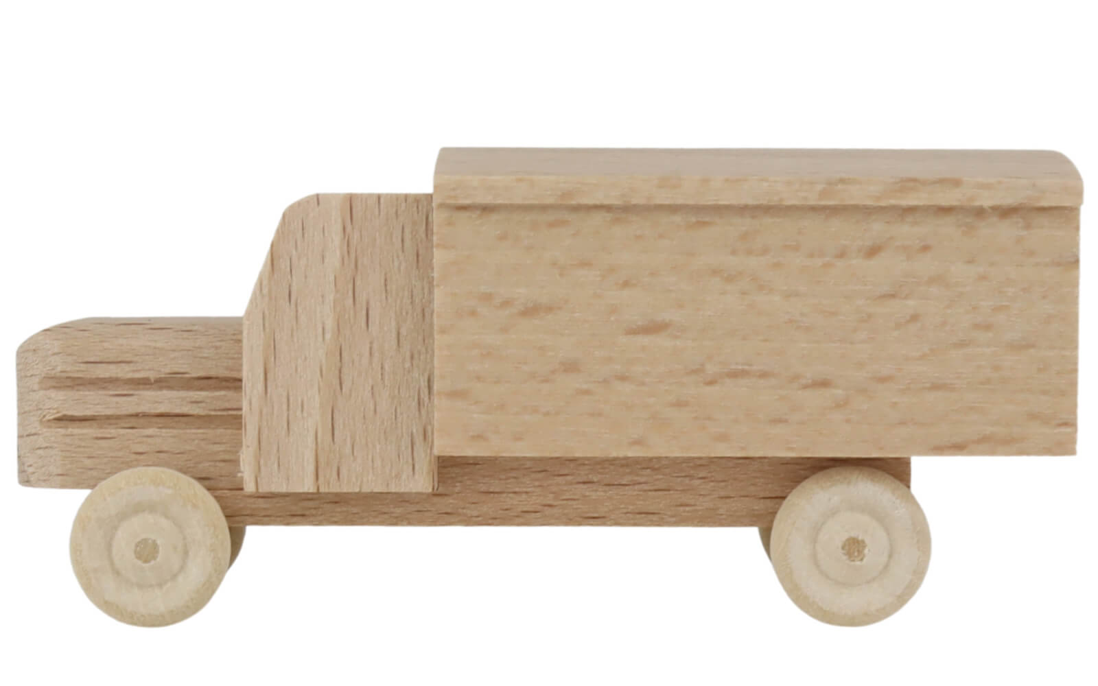 Wooden toy - Truck with case, natural by Robbi Weber_2