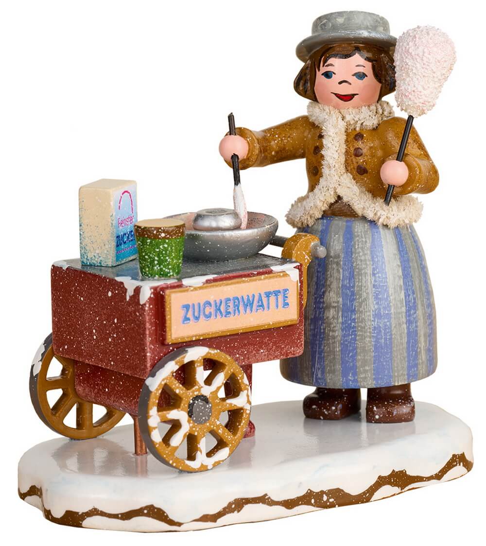 Winter child Sweet sugar clouds by Hubrig folk art