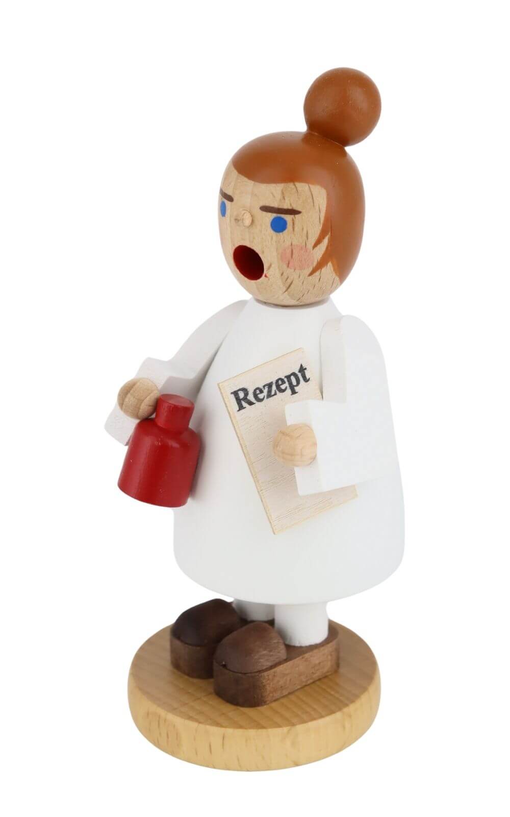 Smoking Man Doctor, 11 cm / 4,3 inch by Richard Glässer_3
